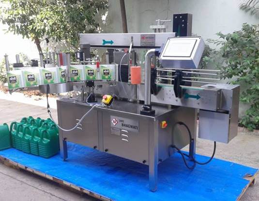 Automatic Self Adhesive Labeling  Machine: Double Side